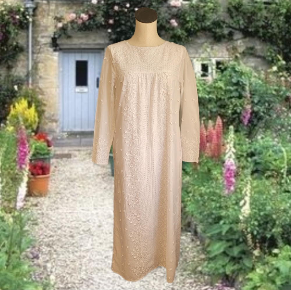 White Cotton Dress